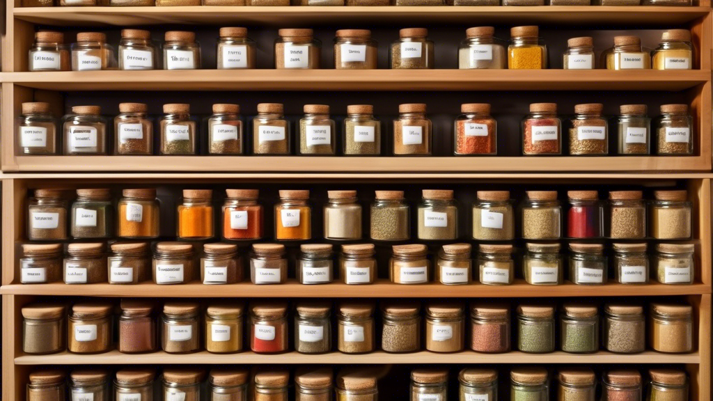 Organize Your Spices with a Jar Rack