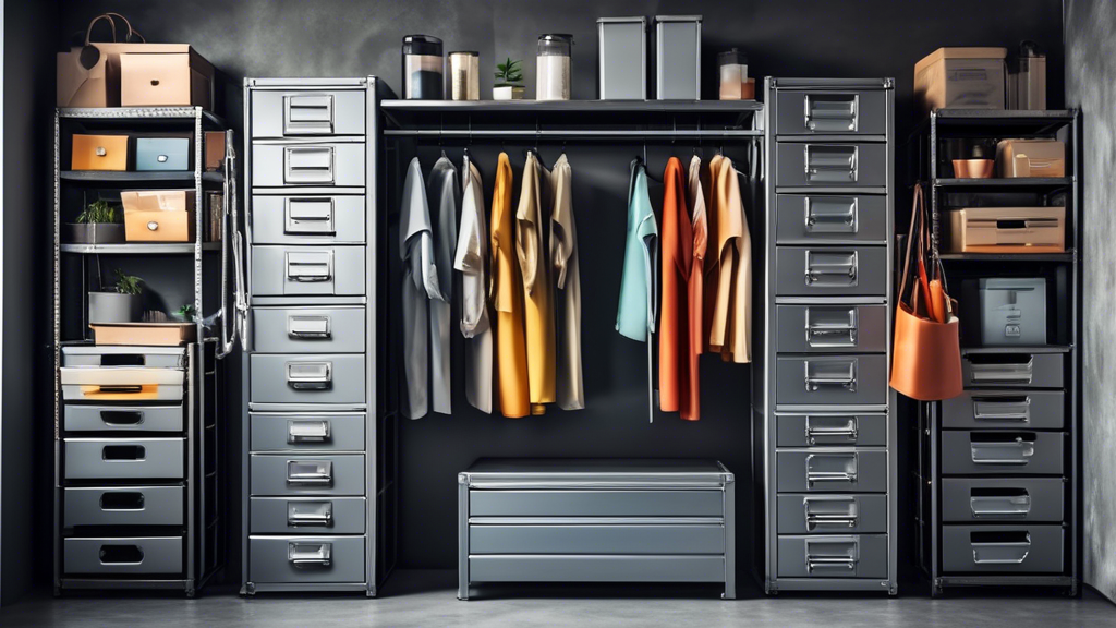 Maximize Space with Metal Cabinet Organizers