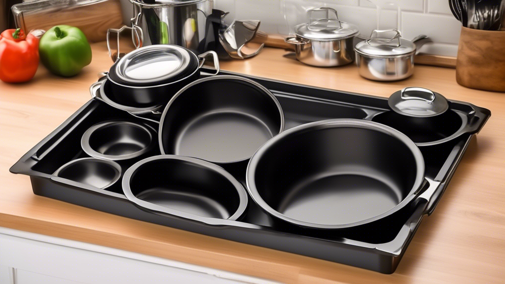 Heavy Duty Pan Organizer: Kitchen Storage Solution