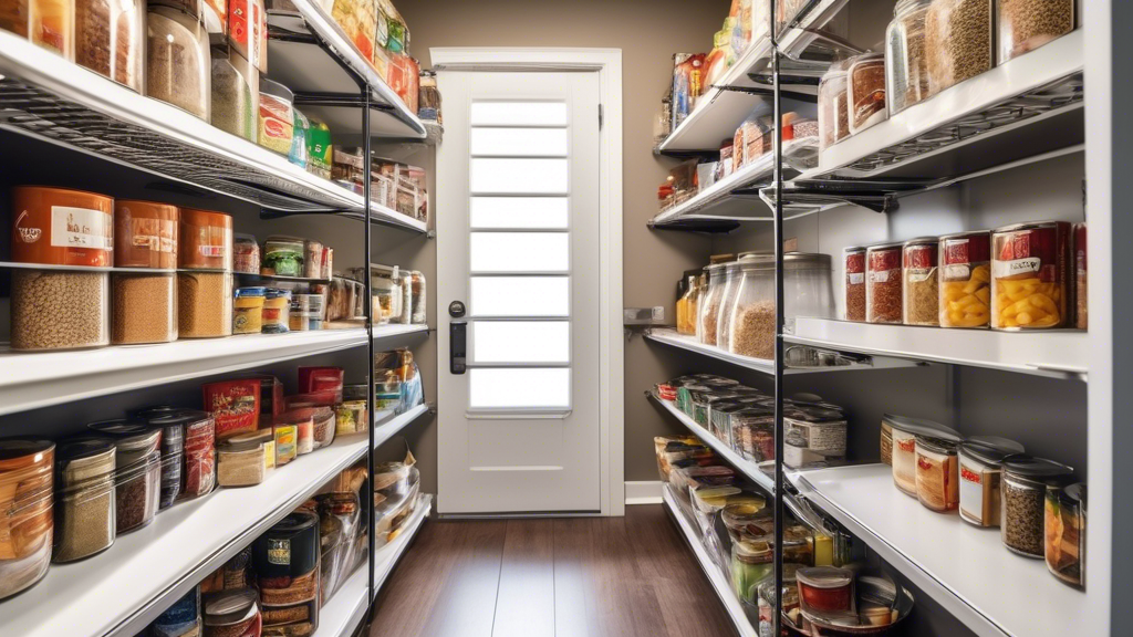 Easy Pantry Organization: Hanging Rack Solutions
