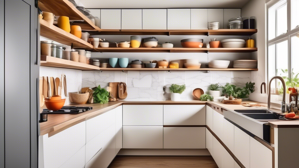 Maximize Space with Expansive Cabinet Shelves