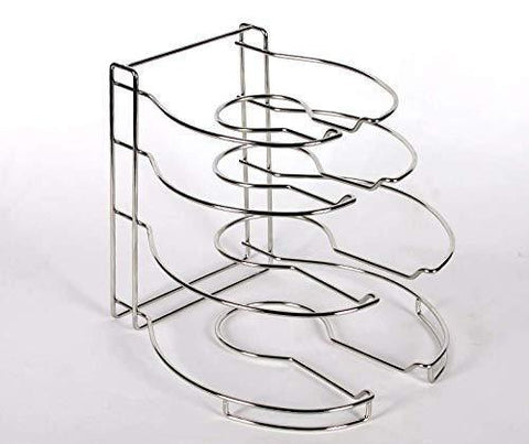 Shop here frying pan and pot organizer rack cookware holder caddy stainless steel 11 inch pack of 2
