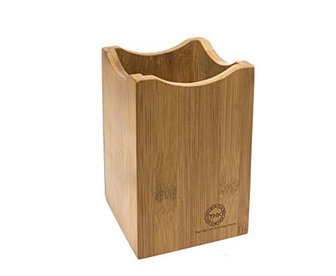 Bamboo Utensil Holder or Caddy for Kitchen Tools. Perfect Organizer for Stainless Steel, Ceramic, or Bamboo Spatulas, Spoons, and Flatware. Quality Home Collection By Top Notch Kitchenware!