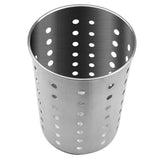 Utensil Holder, Stainless Steel Kitchen Cooking Utensil Holder for Organizing and Storage, Dishwasher Safe - Silver (2 Pack)