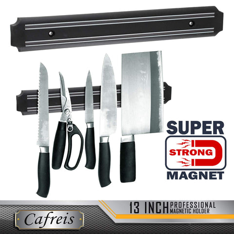 MAGNETO, 13 Inch Plastic Magnetic Knife bar, Knife Holder bar, Magnetic Storage Rack Strip, Magnetic Tool Organizer