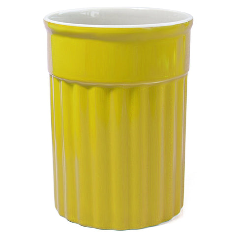 Omniware Simsbury Yellow Ceramic Utensil Holder